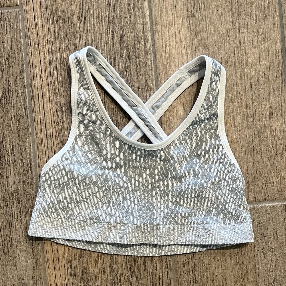 TLA snake skin sports bra
